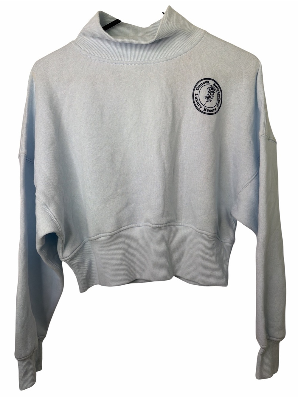 Wild Fable Cropped Mock-Neck Sweatshirt – NWT